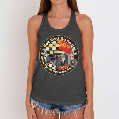 Hot Rod Garage Women's Knotted Racerback Tank