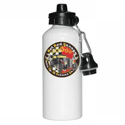 Hot Rod Garage Aluminum Water Bottle