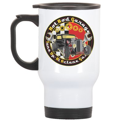 Hot Rod Garage Stainless Steel Travel Mug