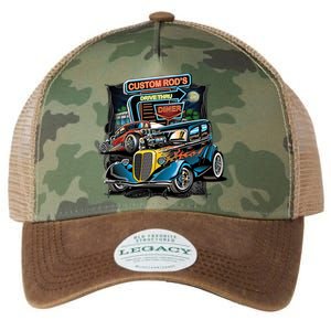 Hot Rods Custom Rod's Drive Thru Diner Legacy Tie Dye Trucker Hat