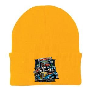 Hot Rods Custom Rod's Drive Thru Diner Knit Cap Winter Beanie