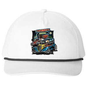 Hot Rods Custom Rod's Drive Thru Diner Snapback Five-Panel Rope Hat