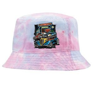 Hot Rods Custom Rod's Drive Thru Diner Tie-Dyed Bucket Hat