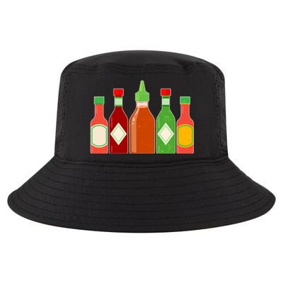 Hot Sauce Bottle Collection Cool Comfort Performance Bucket Hat