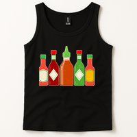 Hot Sauce Bottle Collection Tank Top
