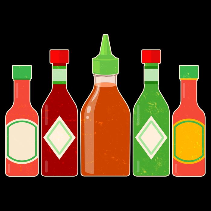 Hot Sauce Bottle Collection Tank Top