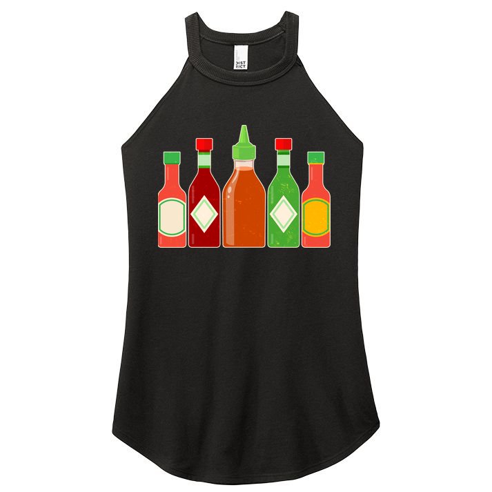 Hot Sauce Bottle Collection Women's Perfect Tri Rocker Tank