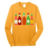 Hot Sauce Bottle Collection Long Sleeve Shirt