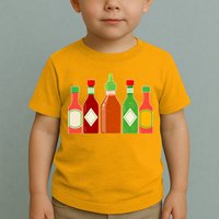 Hot Sauce Bottle Collection Toddler T-Shirt