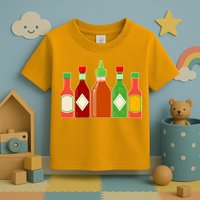 Hot Sauce Bottle Collection Toddler T-Shirt