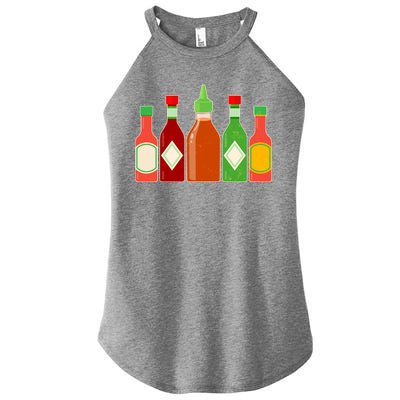 Hot Sauce Bottle Collection Women’s Perfect Tri Rocker Tank