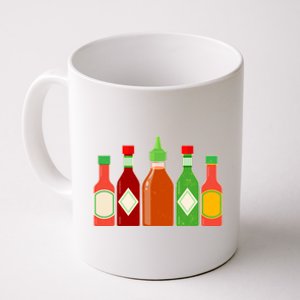 Hot Sauce Bottle Collection Coffee Mug