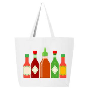 Hot Sauce Bottle Collection 25L Jumbo Tote