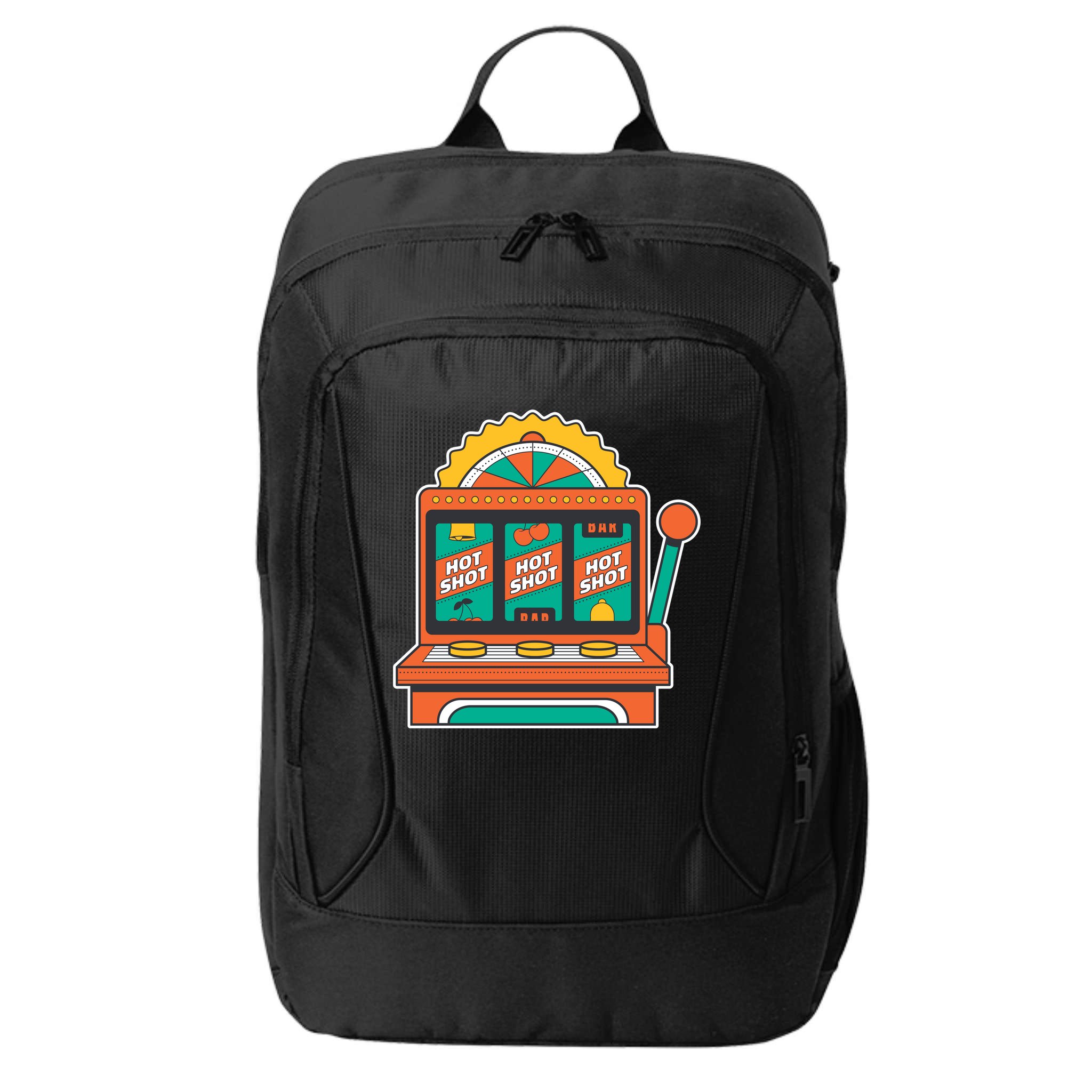 Hot Shot Slot Machine City Backpack