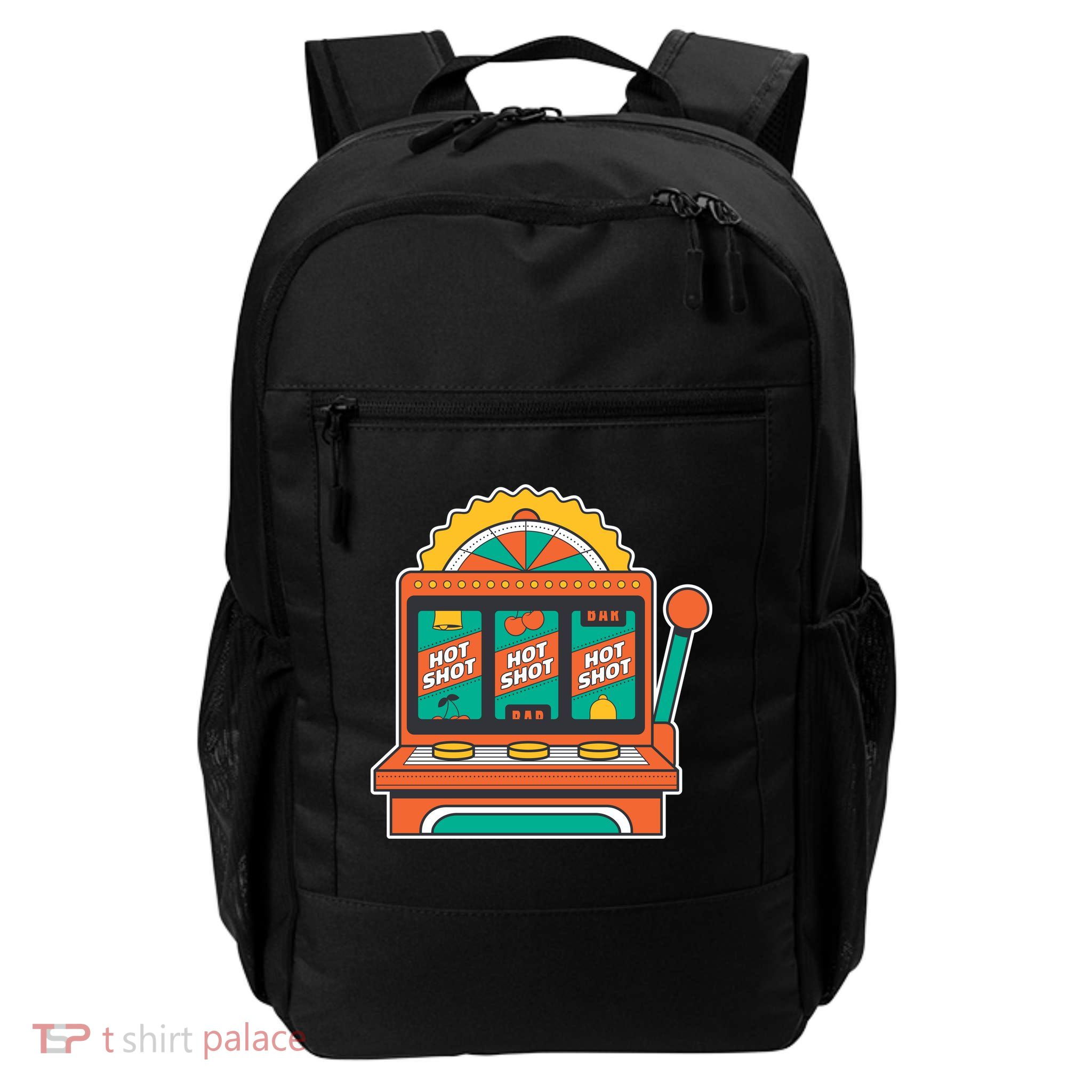 Hot Shot Slot Machine Daily Commute Backpack