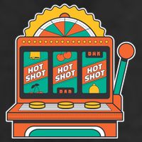Hot Shot Slot Machine Adult Drive Performance Visor