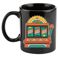 Hot Shot Slot Machine 11oz C Handle Ceramic Mug