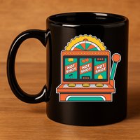 Hot Shot Slot Machine 11oz C Handle Ceramic Mug
