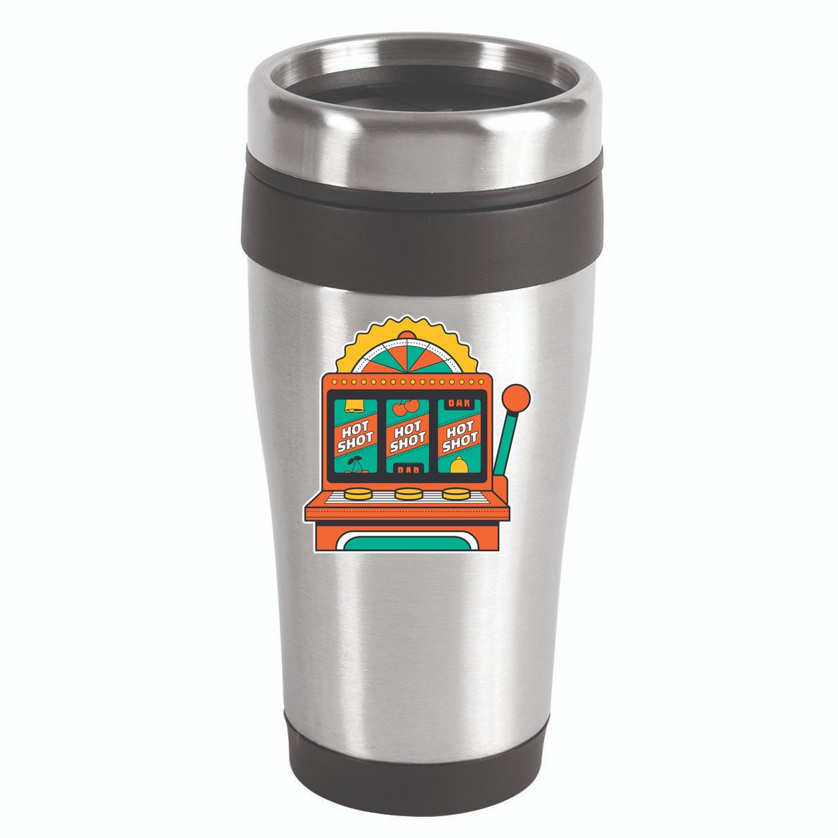 Hot Shot Slot Machine 16oz Travel Tumbler