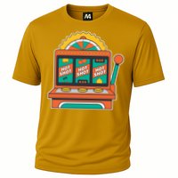 Hot Shot Slot Machine Cooling Performance Crew T-Shirt