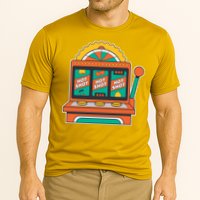 Hot Shot Slot Machine Cooling Performance Crew T-Shirt