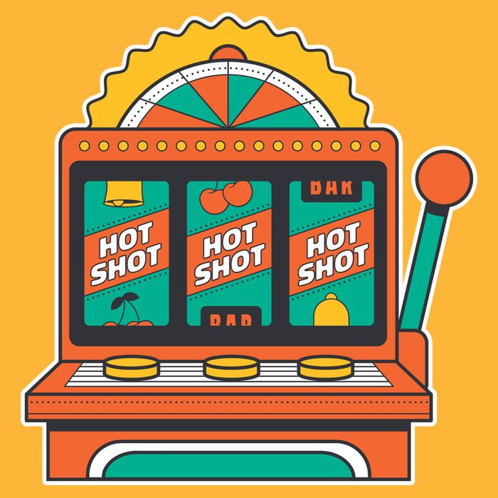 Hot Shot Slot Machine Cooling Performance Crew T-Shirt