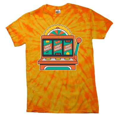 Hot Shot Slot Machine Tie-Dye T-Shirt