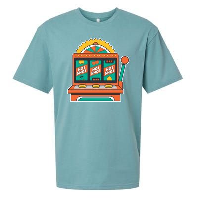 Hot Shot Slot Machine Sueded Cloud Jersey T-Shirt