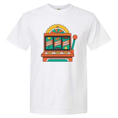 Hot Shot Slot Machine Garment-Dyed Heavyweight T-Shirt