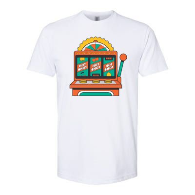 Hot Shot Slot Machine Softstyle® CVC T-Shirt