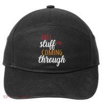 Hot Stuff Coming Through Thanksgiving 7-Panel Snapback Hat