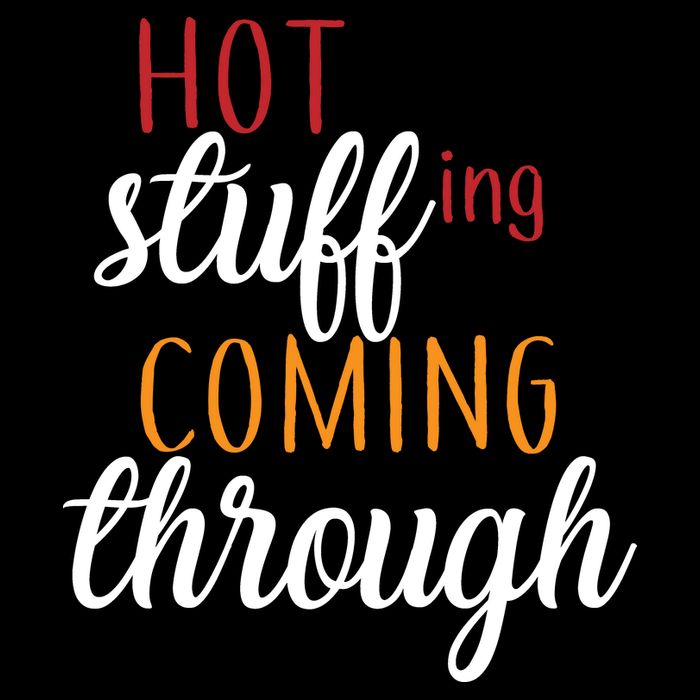 Hot Stuff Coming Through Thanksgiving Zip Tote Bag