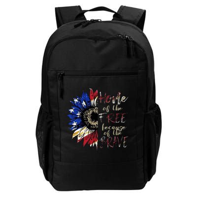 Home Of The Free Because Of The Brave Backpack
