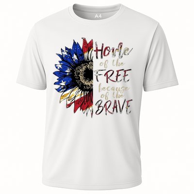 Home Of The Free Because Of The Brave Performance Shirt