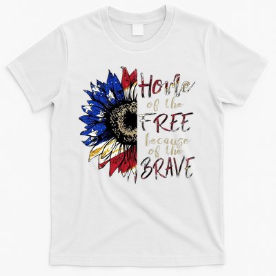 Home Of The Free Because Of The Brave T-Shirt