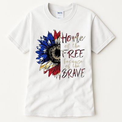 Home Of The Free Because Of The Brave Tall T-Shirt