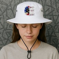 Home Of The Free Because Of The Brave Bucket Hat