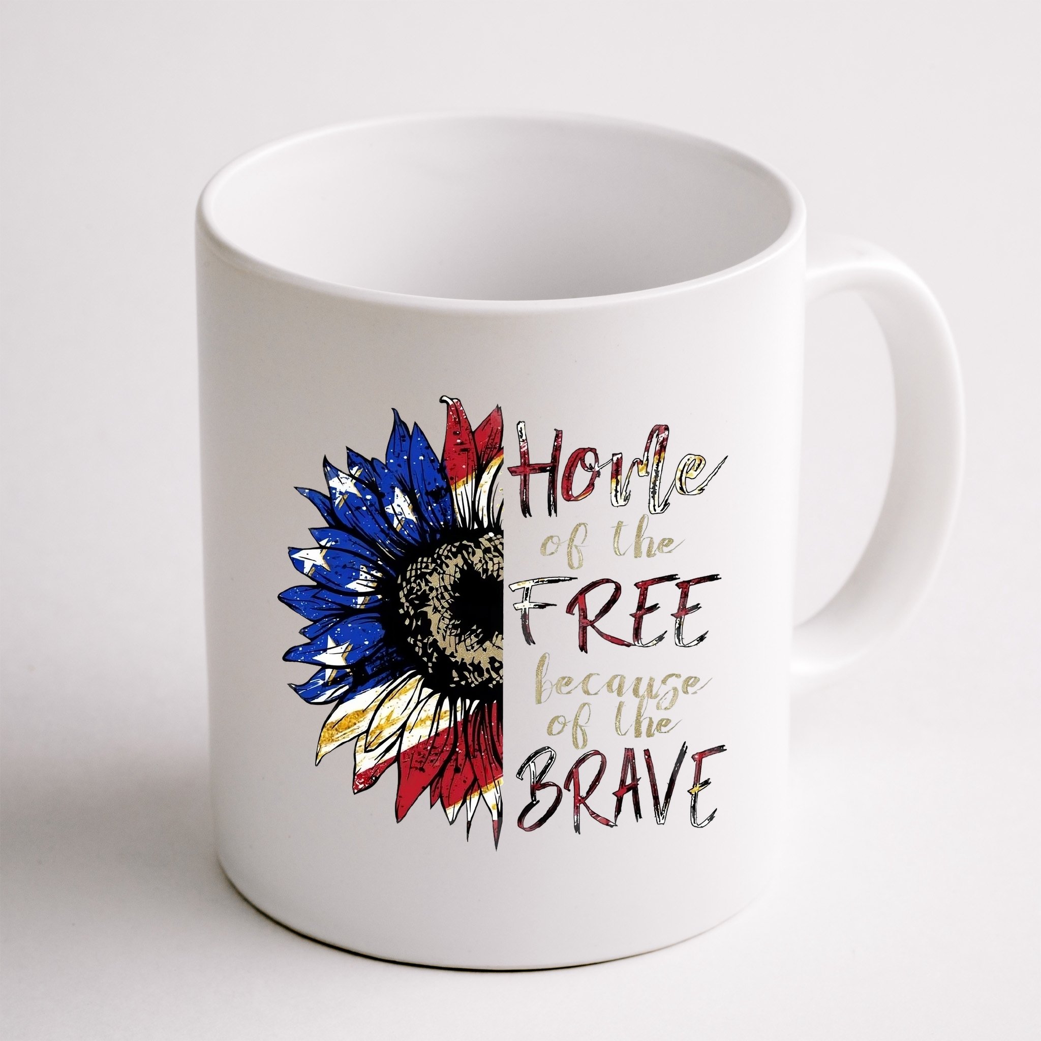 Home Of The Free Because Of The Brave Mug