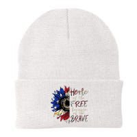 Home Of The Free Because Of The Brave Beanie