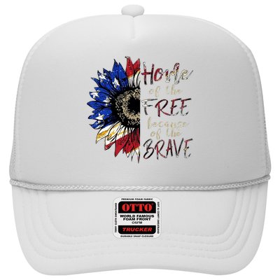 Home Of The Free Because Of The Brave Trucker Hat