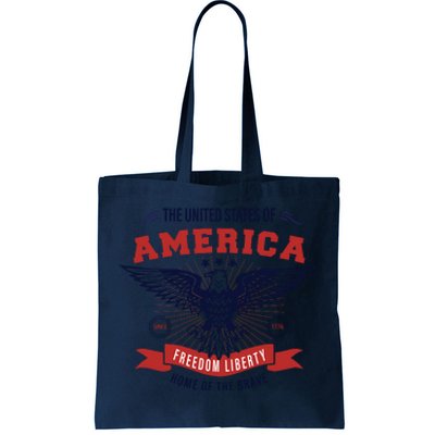 Home Of The Brave Tote Bag