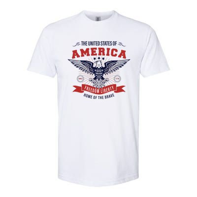 Home Of The Brave Softstyle® CVC T-Shirt