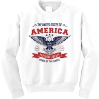 Home Of The Brave Kids Sweatshirt