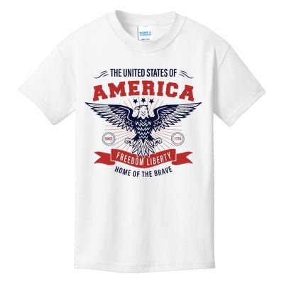 Home Of The Brave Kids T-Shirt