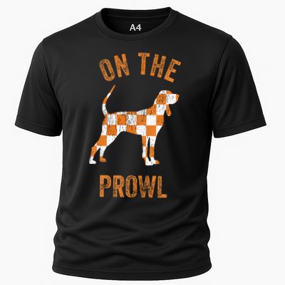 Hound On The Prowl Tennessee Dog TN Home State Volunteers Performance Shirt
