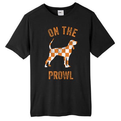 Hound On The Prowl Tennessee Dog TN Home State Volunteers Tall Fusion ChromaSoft Performance T-Shirt