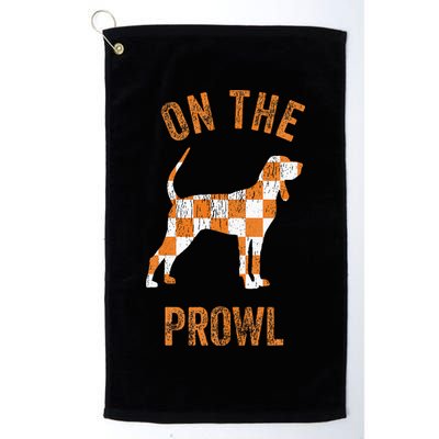 Hound On The Prowl Tennessee Dog TN Home State Volunteers Golf Towel