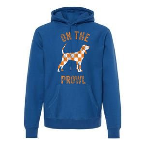 Hound On The Prowl Tennessee Dog TN Home State Volunteers Premium Hoodie