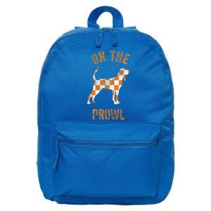 Hound On The Prowl Tennessee Dog TN Home State Volunteers 16 in Basic Backpack