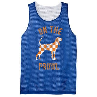 Hound On The Prowl Tennessee Dog TN Home State Volunteers Mesh Reversible Basketball Jersey Tank